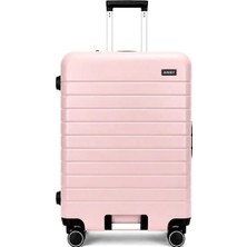 Away Prime Model Orta Boy Toz Pembe Valiz