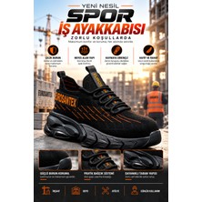 Eurosantex Yeni Nesil Spor Iş Ayakkabısı (K)– Ce Belgeli | Yerli Üretim | Air Taban Teknolojili | Çelik Burun Koruma | Ortopedik Konfor