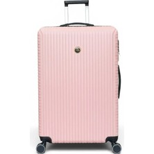 Away Grand Model Büyük Boy Bebe Pembesi Valiz