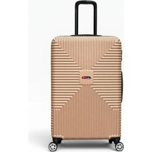 Away Quell Model Büyük Boy Gold Valiz