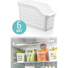 Silky Real 6 Adet Buzdolabı Düzenleyici, Dolap Içi Düzenleyici Organizer