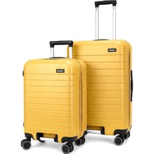 Away Prime Model 2’li Kabin Boy + Orta Boy Hardal Sarısı Seti