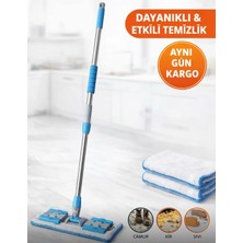 Silky Real Mop Set Mandallı Çok Amaçlı Temizlik Mopu