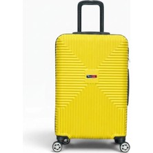 Away Quell Model Orta Boy Sarı Valiz