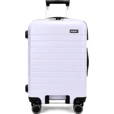 Away Prime Model Kabin Boy Pastel Gri Valiz Policarbone