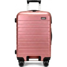 Away Prime Model Kabin Boy Rosegold Valiz Policarbone