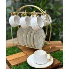 Silky Real Gold 6' Lı Fincanlık Standı