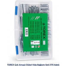 Torex Çok Amaçlı Dübel Vida Bağlantı Seti