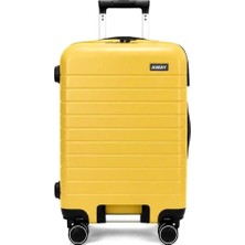 Away Prime Model Kabin Boy Hardal Sarısı Valiz Policarbone