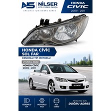 Ns Nilser Auto Parts Honda Civic Sol Far Bronzlu Tip Xenonlu Motorlu 2009-2011
