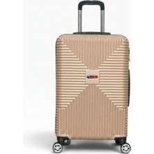 Away Quell Model Orta Boy Gold Valiz