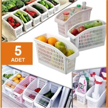Silky Real 5 Adet Düzenleme Sepeti Buzdolabı Sepeti