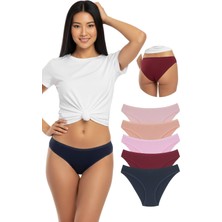 New Lilla 1001 Kadın 5'lı Günlük Slip Külot