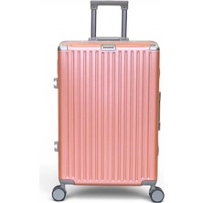 Away Alüminyum Rosegold Orta Boy Valiz
