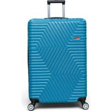Away Dc Model Turkuaz Büyük Boy Valiz