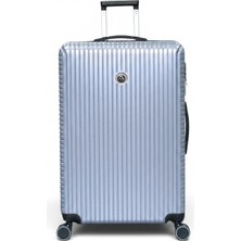 Away Grand Model Büyük Boy Gümüş Valiz