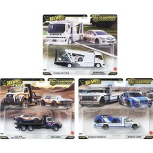 Hot Wheels Premium Team Transport 2026 Mix 3'lü Set Honda Civic Camaro Volkswagen Corrado