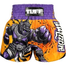 Tuff Muay Thai Shorts Boxing Trunks Traditional Style (TUF-MS688-ORG)
