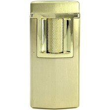 Zenit Lüks Metal Çakmak - USB Şarjlı & Elektronik Ateşleme - Altın Renk