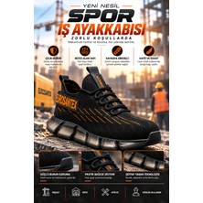 Eurosantex Yeni Nesil Spor Iş Ayakkabısı (Balon)– Ce Belgeli | Yerli Üretim | Air Taban Teknolojili | Çelik Burun Koruma | Ortopedik Konfor |