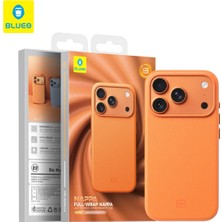 Blueo iPhone 18 Pro Max Uyumlu Nappa Light Teknik Deri Mıknatıslı Kılıf
