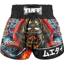 Tuff Muay Thai Shorts Boxing Trunks Retro Style (TUF-RMS103-ORG)