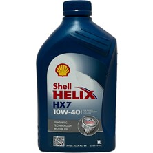 Shell Helix Hx7 10W-40 Sentetik Motor Yağı 1 Litre