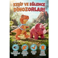 Farbu Oyuncak Gioc-Hi Prezio-Si Bisküvi ve Angus Nefes Alan Haraketli Çeneli Eklem Yapılı Keşif Dinazorları