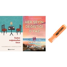 Epsilon Yayınevi Kahve Soğumadan Önce + Her Şeyin Değiştiği O Yaz 2 Kitap Set Kalem Hd