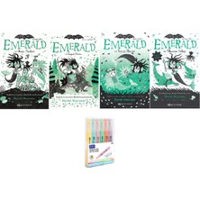 Epsilon Yayınevi Emerald ve Deniz Perileri + Emerald ve Kaçak Prens + Emerald ve Kayıp Hazine + Emerald ve Okyanus Şöleni ( Emerald 1-2-3-4 Kalem Seti Hd )