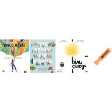 Redhouse Kidz Yayınları Önce Hayal + Işte Benim Bir Günüm + Bir Çizgi 3 Kitap Set Kalem Hd