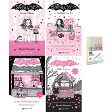 Epsilon Yayınevi Isadora Moon Hemşire Oluyor + ve Sınıftaki Yeni Kız + Peri Ayazı Festivali + Dilek Tutuyor Son 4 Kitap Set Kalem Seti Hd
