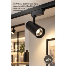 Yenilig 5 Adet CT-5338G Ray Spot Armatür – 25W LED 3000K Gün Işığı Ayarlanabilir Başlıklı Iç Mekan Spot Track Light