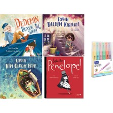 Redhouse Kidz Yayınları Dedemin Büyük Sırrı + Eyvah Kalbim Kırıldı! + Eyvah Kim Oldum Ben! + Ben Penelope 4 Kitap Set Kalem Seti Hd