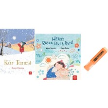 Redhouse Kidz Yayınları Kar Tanesi + Herkes Başka Sever Beni 2 Kitap Set Kalem Hd