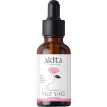 Akita Doğal Yüz Yağı Isparta Gülü 50mL - Yüksek Frekans