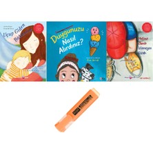 Okuyan Koala Uçup Giden Battaniye + Duygunuzu Nasıl Alırdınız + Mutsuz Olmak Istemeyen Çocuk 3 Kitap Set Kalem Hd