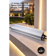 Yenilig 1 Adet CT-2594 Şerit LED Trafo – 21 Amper 255W Dış Mekan IP65 220V Power Supply Transformer