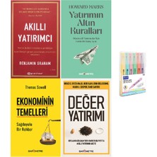 Epsilon Yayınevi Akıllı Yatırımcı + Yatırımın Altın Kuralları + Ekonominin Temelleri + Değer Yatırımı ( Ekonomi Seti Kalem Seti Hd )