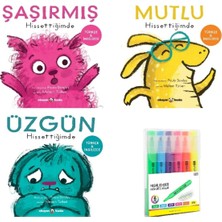 Okuyan Koala Ilk Duygularım Serisi 3 Kitap Set / Şaşırmış + Mutlu + Üzgün (Kalem Set Hd)