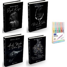 Epsilon Yayınevi Beyza Aksoy Siyah Evren 4 Kitap Ciltli Set Siyah Kuğu, Ruh Kadehi, Aydi, Vernem ( Kalem Seti Hd )