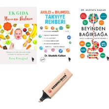 Nemesis Kitap Ek Gıda Macerası Başlasın + Akılcı Bilimsel Tkv Rehberi + Beyinden Bağırsağa 3 Kitap St ( Kalem Hd )