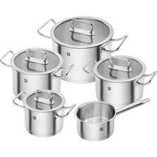 Zwilling 651200050 Pro 5'li Çelik Tencere Seti Teşhir