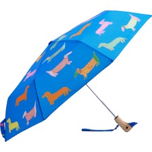 Original Duckhead Duck Kompakt Şemsiye Dogs In Blue