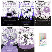 Epsilon Yayınevi Mirabelle Yaramazlık +Kuralları Çiğniyor + Kötü Bir Gün + Çift Bela + Yarasakedicikler Kalem Set Hd