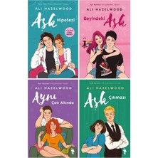 Epsilon Yayınevi Ali Hazelwood 4 Kitap Set / Aşk Hipotezi + Beyindeki Aşk + Aynı Çatı Altında + Aşk Çıkmazı