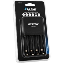 Beston C9012A Aa/aaa Ni-Mh/ni-Cd Akıllı Hızlı Pil Şarj Cihazı