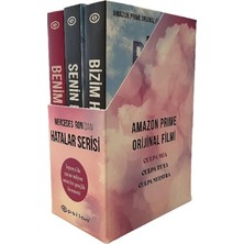 Epsilon Yayınevi Benim Hatam + Senin Hatan +Bizim Hatamız/ Hatalar Serisi Özel Kutulu 3 Kitap Set