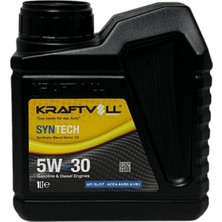 Kraftvoll Germany 5W-30 Yarı Sentetik Motor Yağı 1 Litre