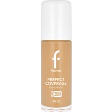 Flormar Perfect Coverage Yüksek Pigmentli & Doğal Bitişli SPF30 Fondöten